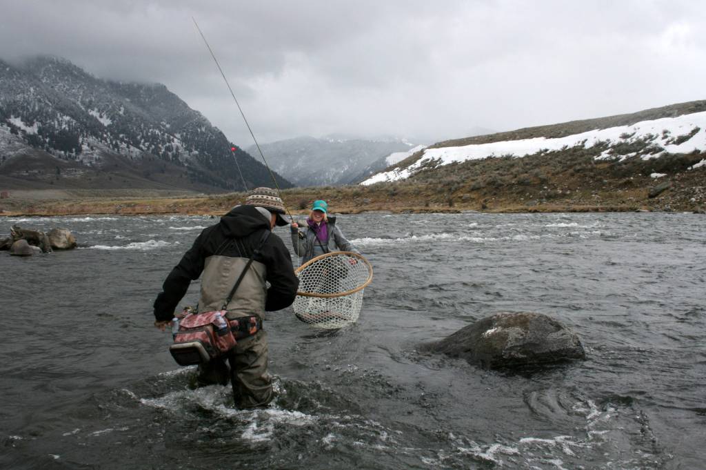 Winter Fly Fishing: Big Sky Has It