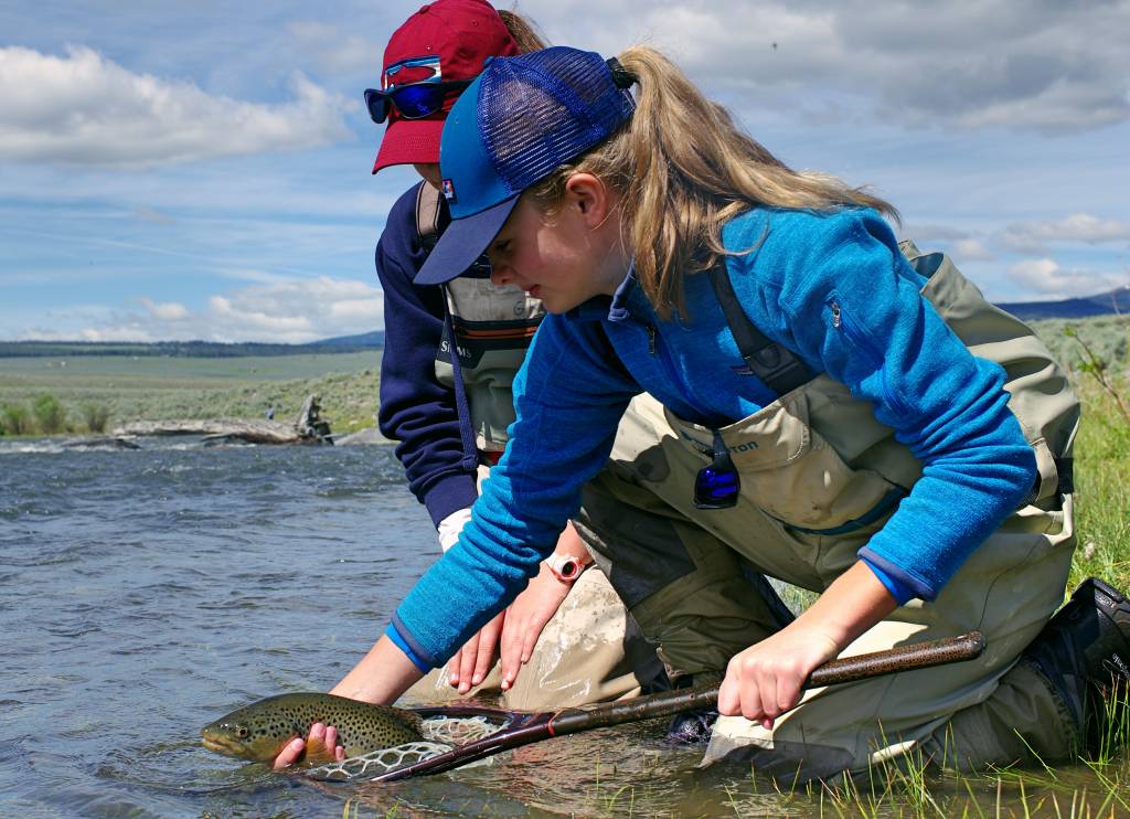 Women's Fly Fishing and Yoga Hits The Big Sky State