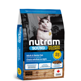 Nutram Cat Sound Adult 12lbs