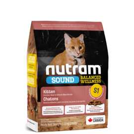 Nutram Cat Sound Kitten 4lbs