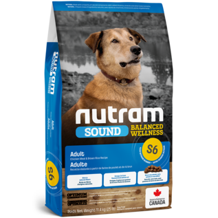 Nutram Dog Sound Adult Chicken 6lbs