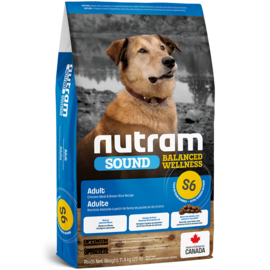 Nutram Dog Sound Adult Chicken 25lbs S6