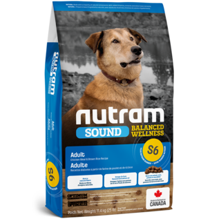 Nutram Dog Sound Adult Chicken 25lbs