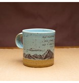 john muir camp mug calico white