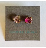 Tourmaline 18k, 14k Gold Studs