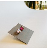 Tourmaline 18k, 14k Gold Studs