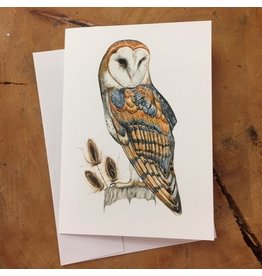 Barn Owl greeting card