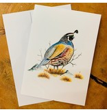 Mountain Quail card