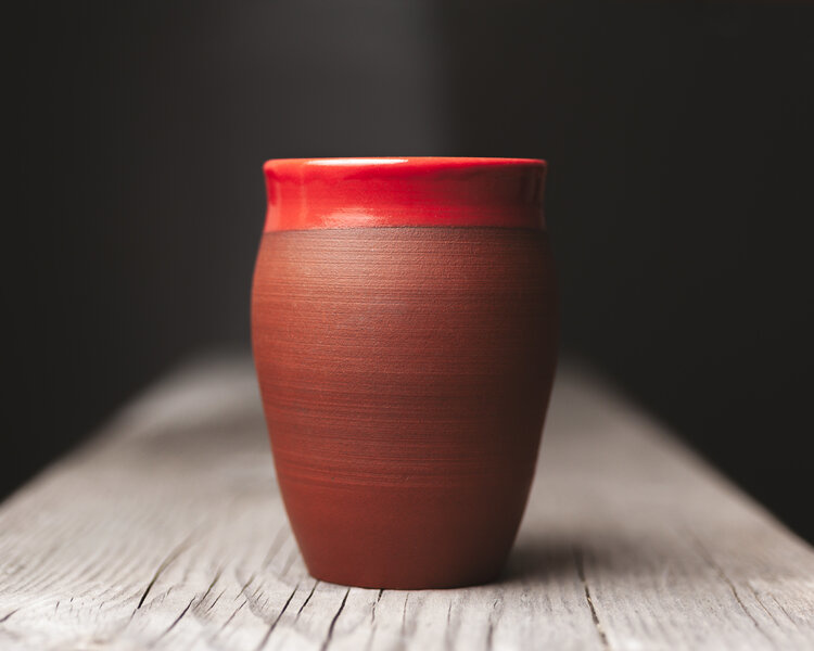 Cantarito Cup in Red