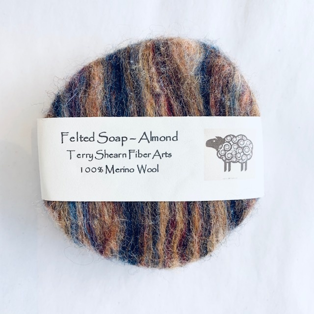 Round Felted Soap