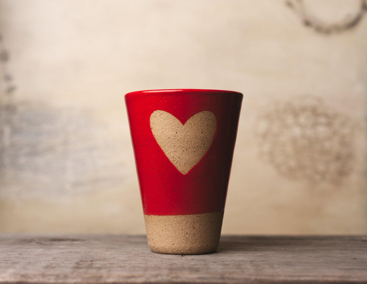 Red Tumbler Cups - Heather Taylor Home