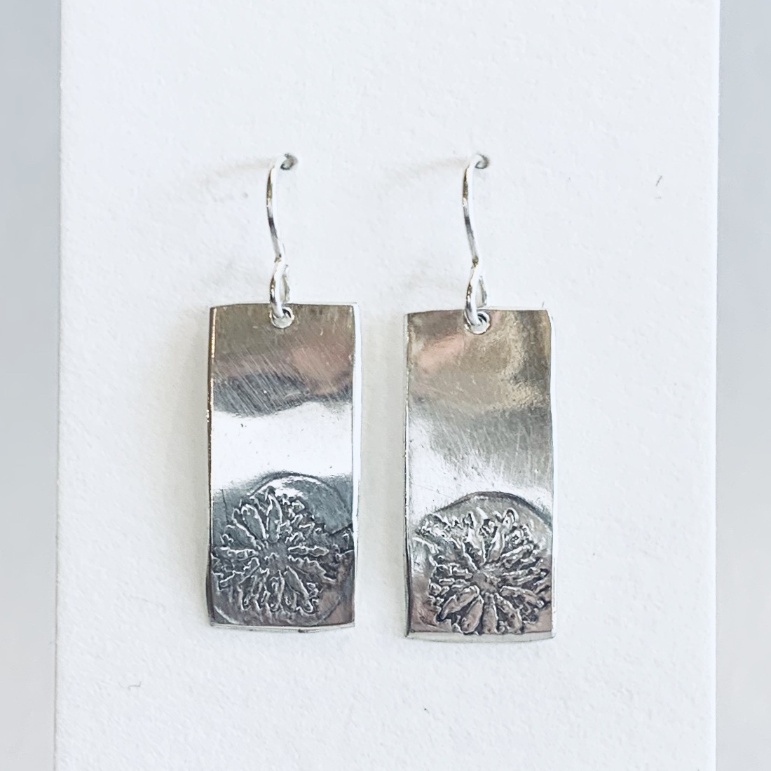 Simple Silver Earrings