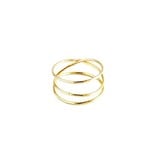 18k Gold Wrap Ring