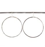 Round Heather Hoops Earrings