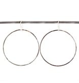 Round Heather Hoops Earrings