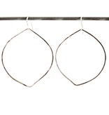 Petal Heather Hoops Earrings