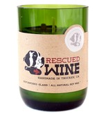 Rescued Wine Candle