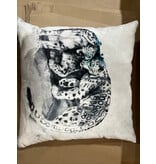 Snow Leopards Pillow Print