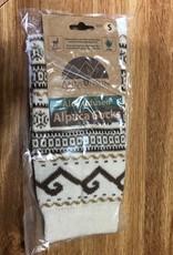 Andean Sun Alpaca Socks, Fair Isle Women