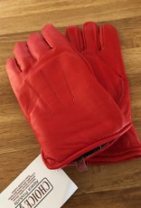 Choice Alpacas Alpaca Gloves, Leather Red M, Women's