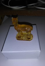 Choice Alpacas Alpaca Liuli Crystal Figurine, Brown