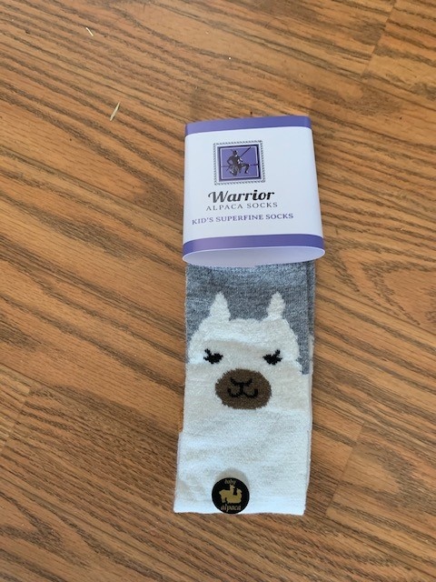 Kids - Kid's Alpaca Socks - Kid's Non-Skid Socks - Sun Valley