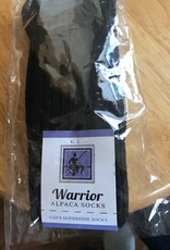 Sun Valley Alpaca Socks, Warrior 10-13 Kids Gray/Sm adult
