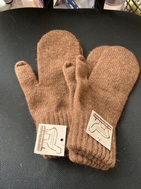 NEAFP Alpaca Mittens, Brn, HeavyLarge