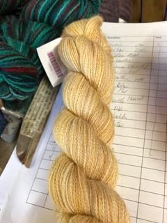 Alpaca Yarn, Buttercream, Lace