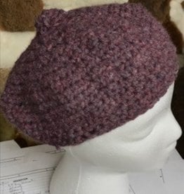 Alpaca Hat, Purple Tam