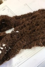 Alpaca Cowl, Suri, Brown