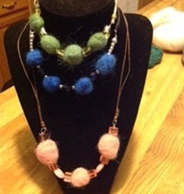 Alpaca Necklaces,  Green