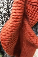 Alpaca Scarf, Potato Chip, Rust