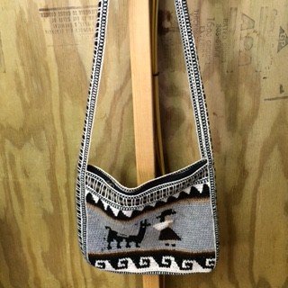 Alpaca Purse, Lined Square 12 x 9"