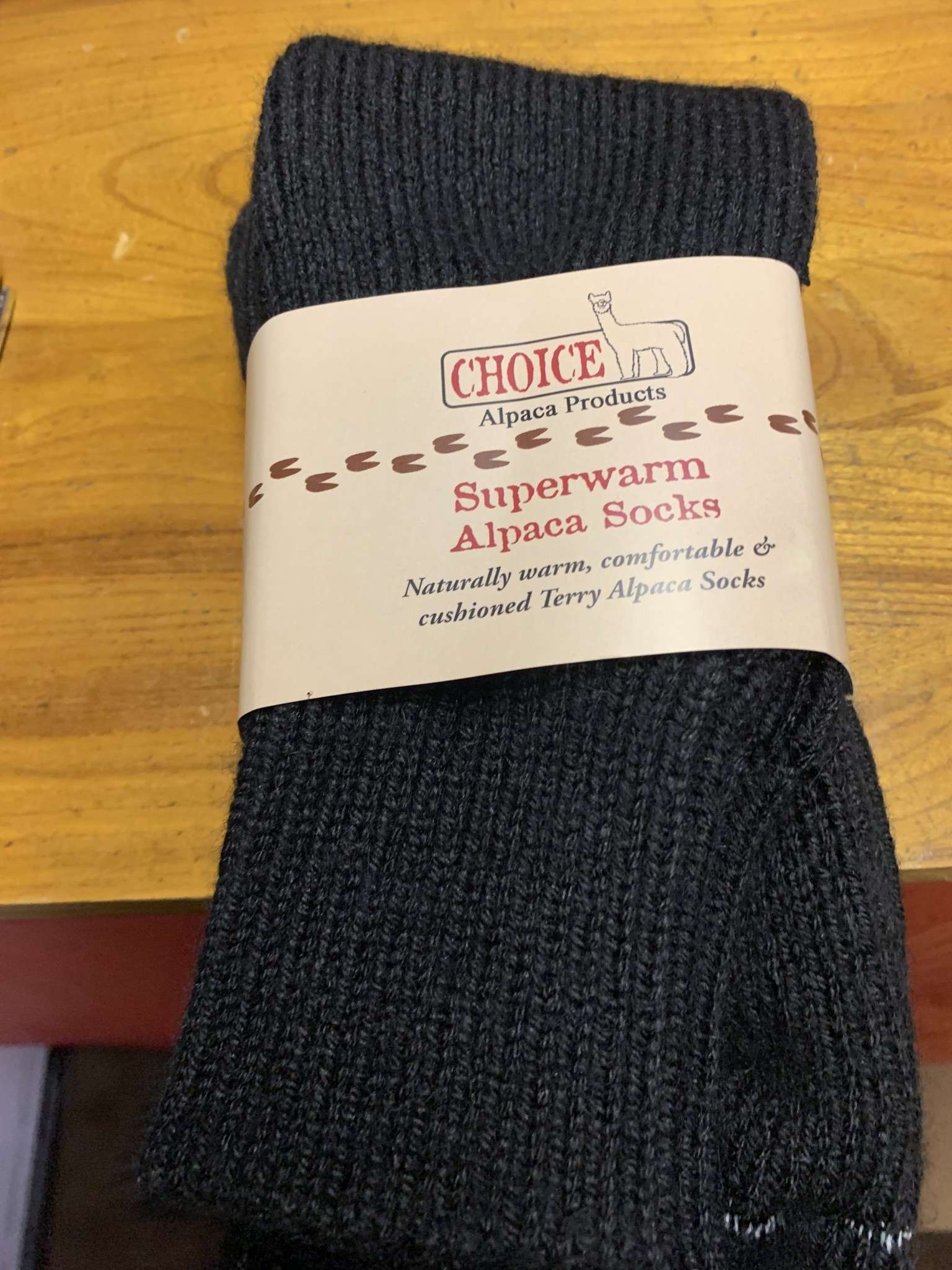 Choice Alpacas Alpaca Socks,Super Warm BlackXLg4/L4