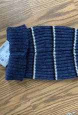 Classic Alpacas Alpaca Hat, Blue w whTrim