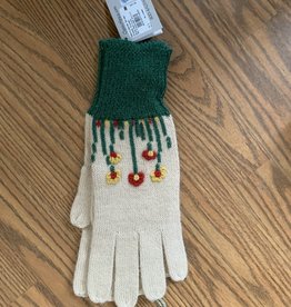 Classic Alpacas Alpaca Gloves, Garden Design Medium