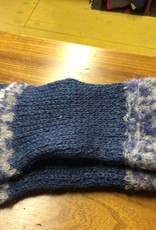 Classic Alpacas Alpaca Gloves Blue Boucle