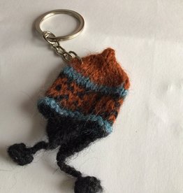 Classic Alpacas Alpaca Tiny  Chullo Keychain