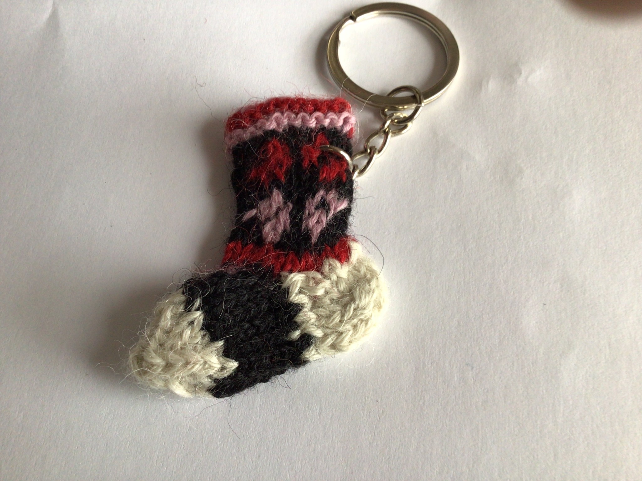 Classic Alpacas Alpaca Tiny Stocking Keychain