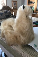 Andean Art Alpaca Stuffed, 12" Fawn, Gray,Mixed Standing