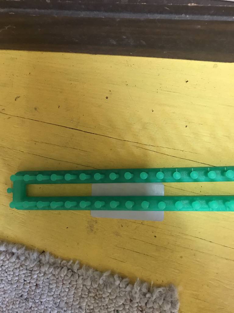 Alpaca Knitting Loom, Green Plastic