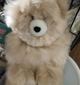 Alpaca Teddy Bear, 15 Inches  Brown
