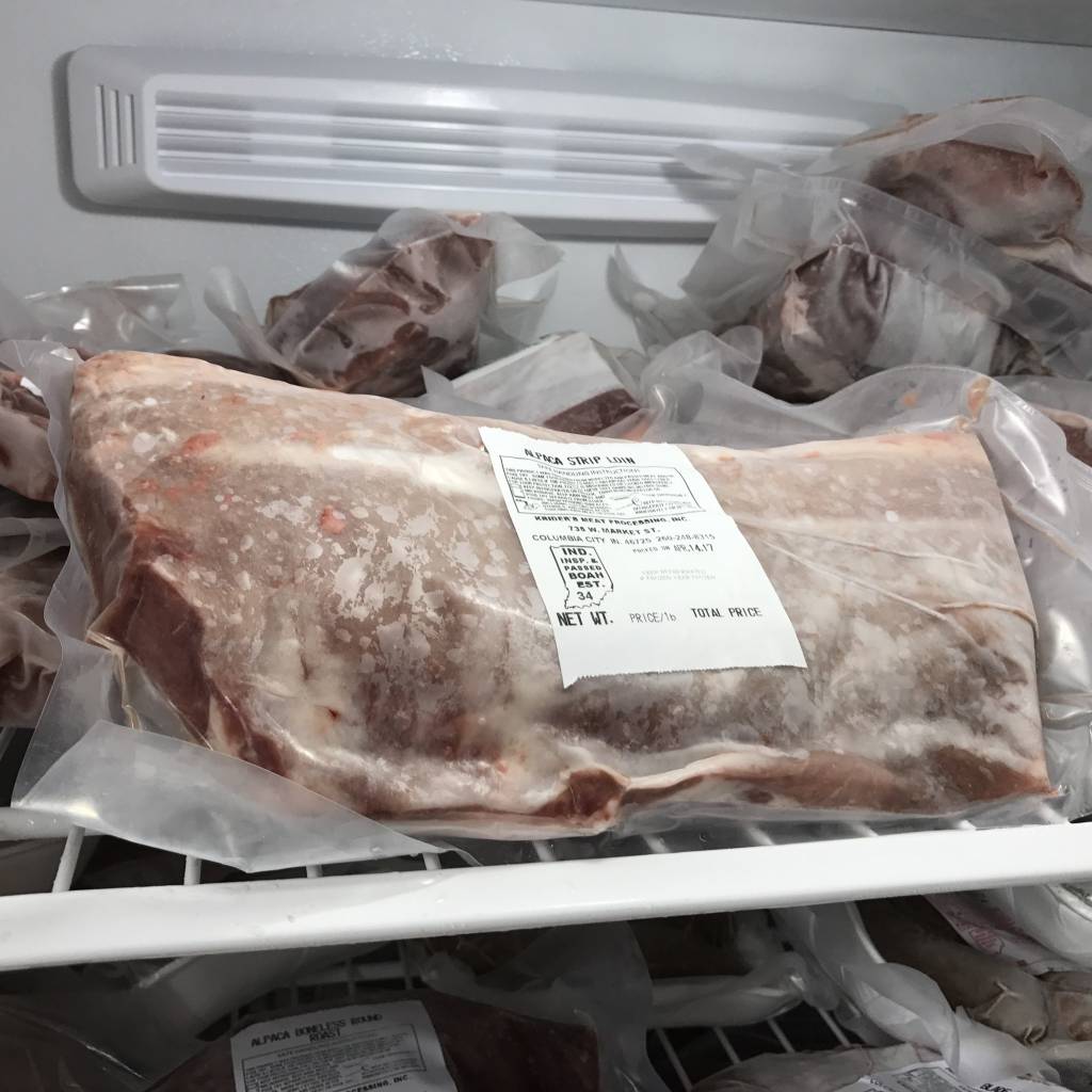Alpaca Meat, Striploin 2-3 lbs