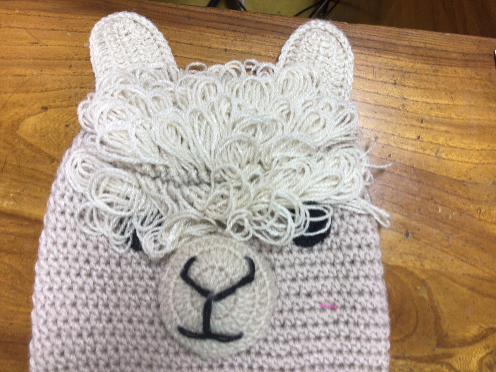 Choice Alpacas Alpaca Head chullo