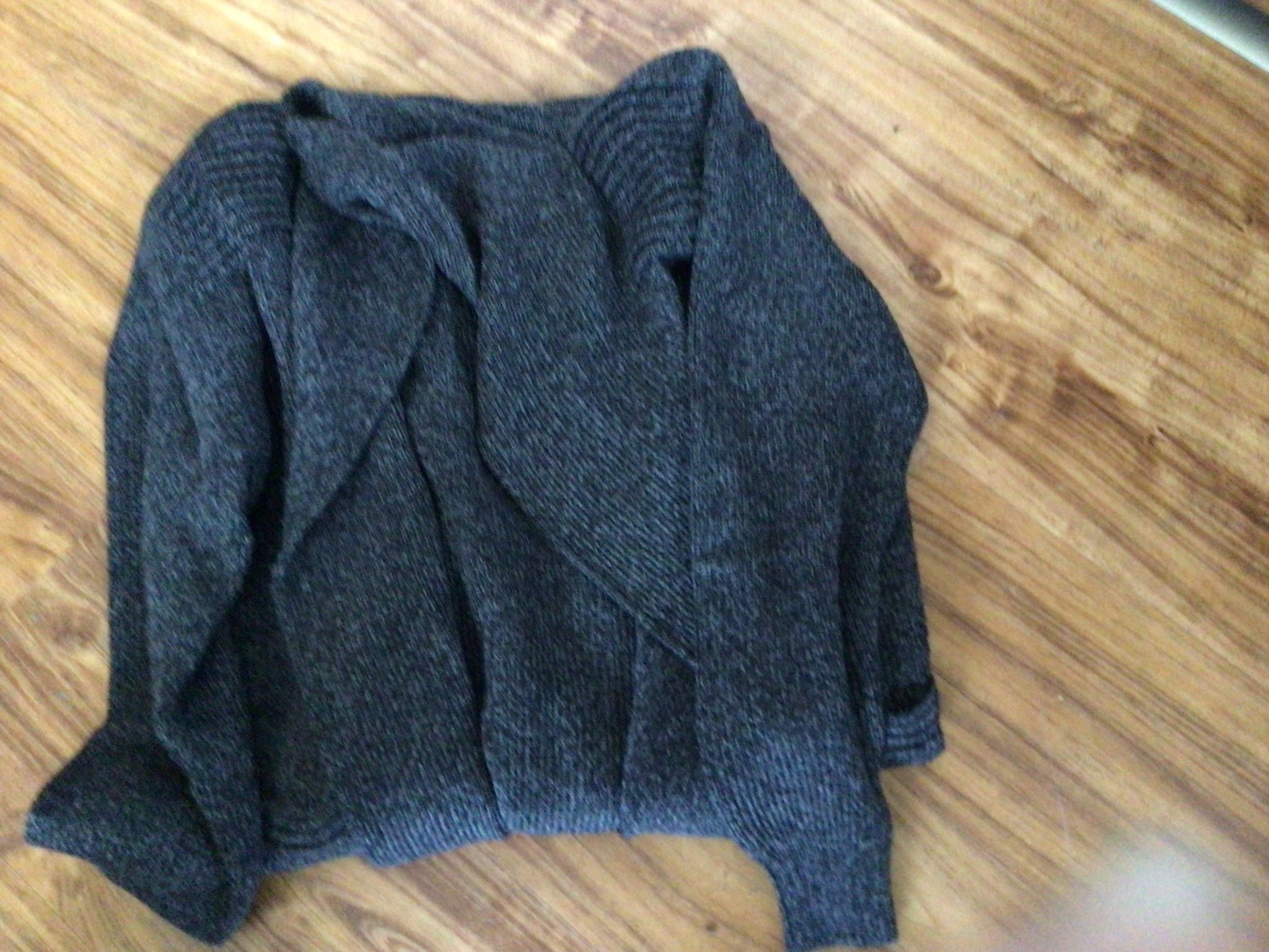 Alpaca Sweater,  Coat,Charcoal xl