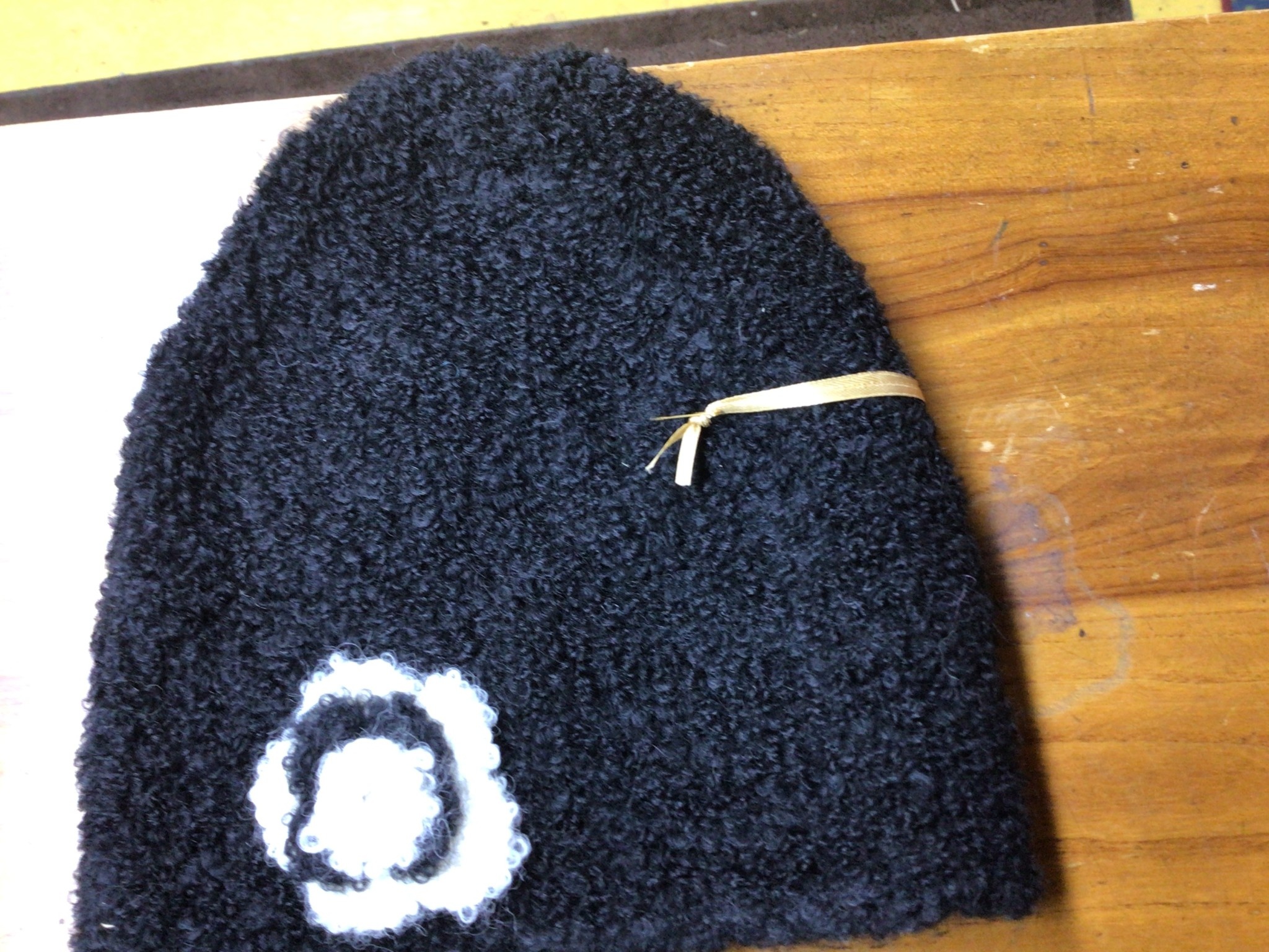 Simply Natural Alpaca Hat Boucher Black