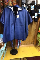 Funky Alpaca Alpaca Cape w Hood Black