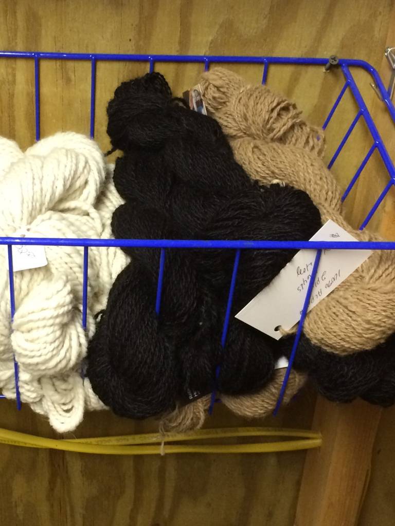 Alpaca Yarn, Onyx, DK 2 ply, Black 119y