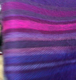 Funky Alpaca Alpaca Scarf Plum Stripe